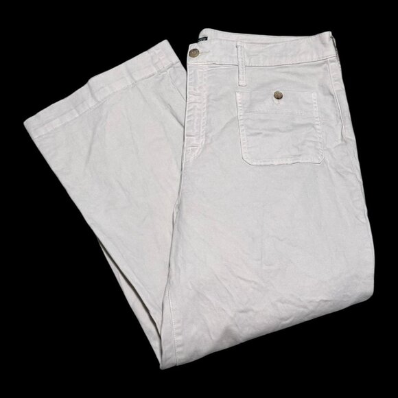 Vintage J. Crew Wide Leg Front‎ Pocket Baggy Pants Men’s 38x26.5 - Picture 1 of 6
